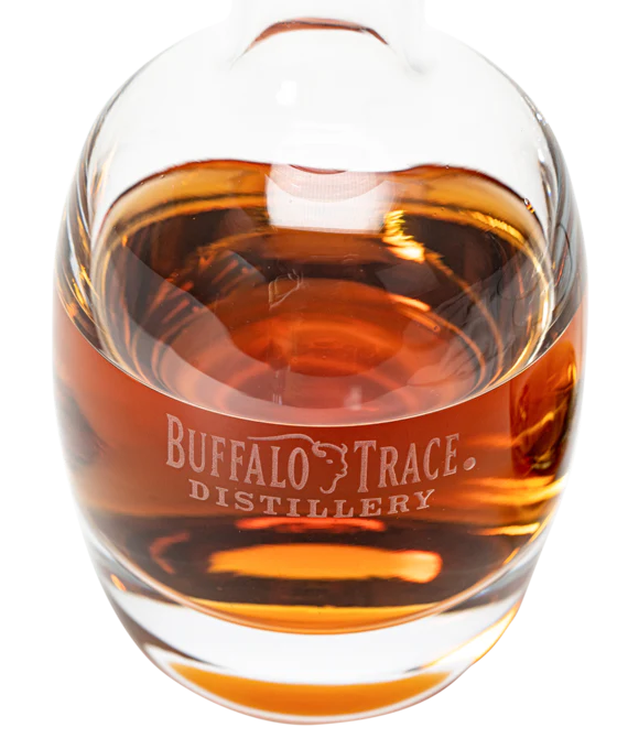 Buffalo Trace Barrel Whiskey Decanter – Glass Barware - Image 3