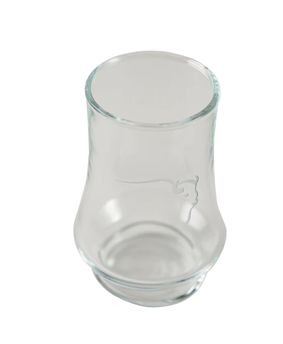 Buffalo Trace 5.5oz Chimney Neat Taster Glass - Etched Logo - Image 3