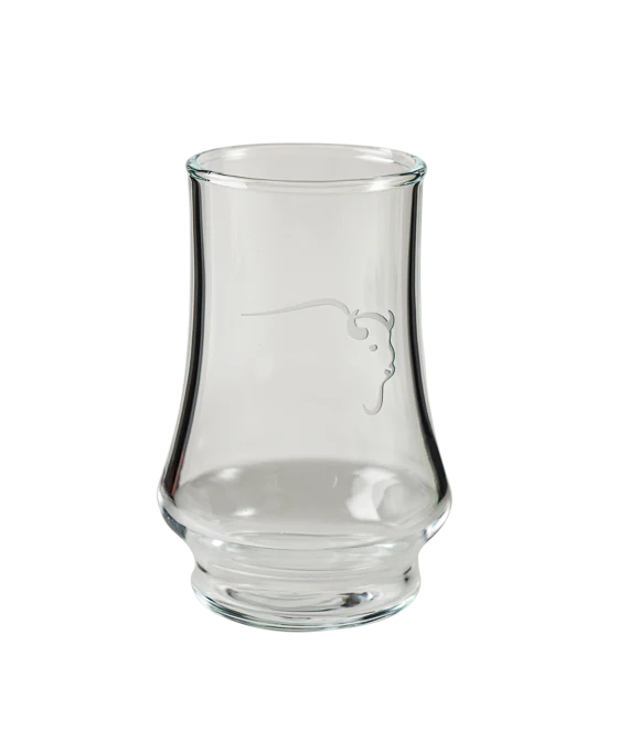 Buffalo Trace 5.5oz Chimney Neat Taster Glass - Etched Logo - Image 5