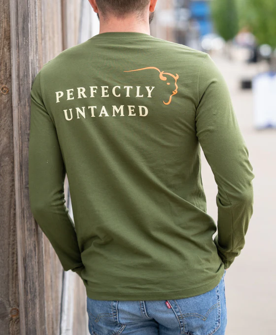 Buffalo Trace Perfectly Untamed Long-Sleeve T-Shirt (S, M) - Image 4