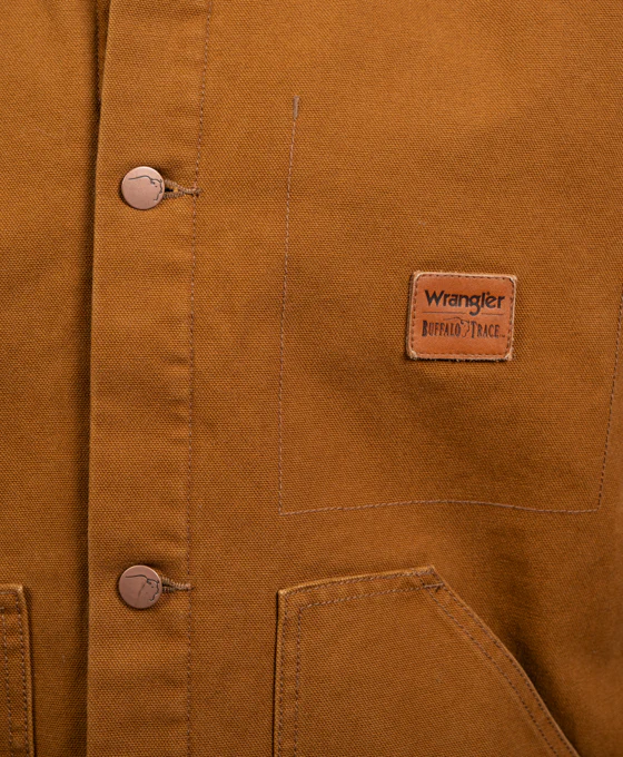 Buffalo Trace Distiller's Cotton Canvas Jacket with Flask Pocket - Image 5