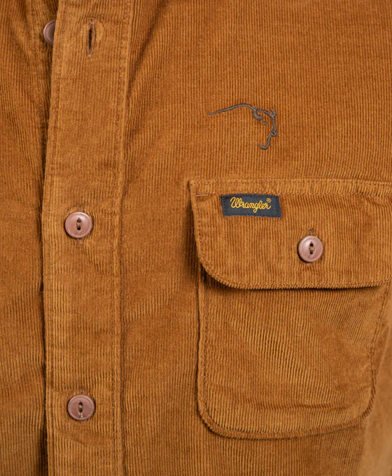 Buffalo Trace Wrangler Men's Corduroy Insulated Jacket - Image 4